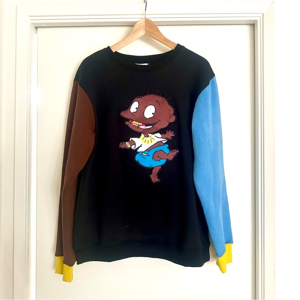 New “Smock Me” Black Tommy Rugrats Sweatshirt – LA Local Designer